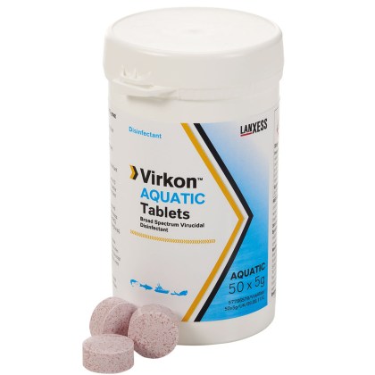 Virkon Aquatic disinfectant tablets